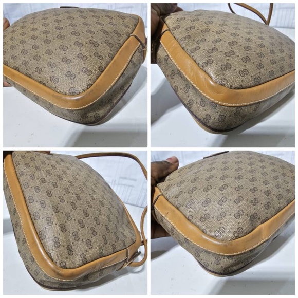 Authentic Gucci Vintage Monogram Interlocking GG Shoulder / Crossbody Bag - Picture 5 of 12